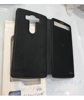 کیف چرمی هوشمند اورجینال شرکتی برند نیلکین گوشی ال جی مدل مدل v10 وی 10 - کیفیت درجه یک - داخل فوم  V10 وی 10